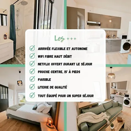 Agreable Proche Centre Апартаменты